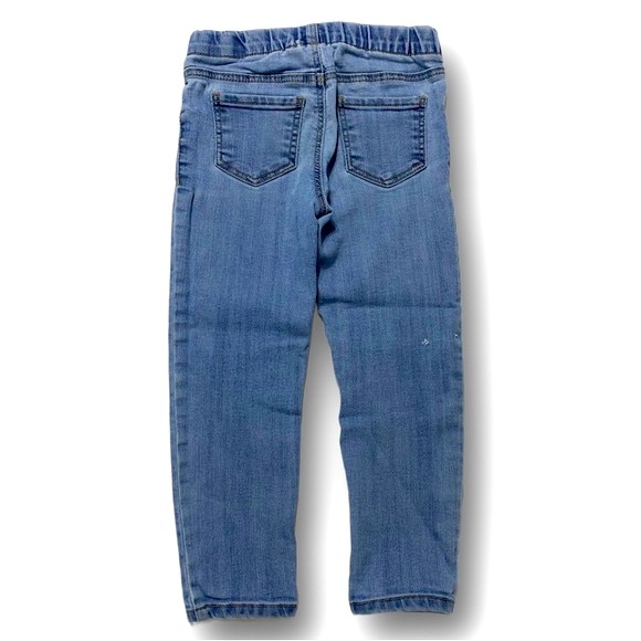 Oshkosh, GUC, Light Wash, Pull On, Elastic Waist, Jeggings, Girls, Size 4T - Picture 6 of 11